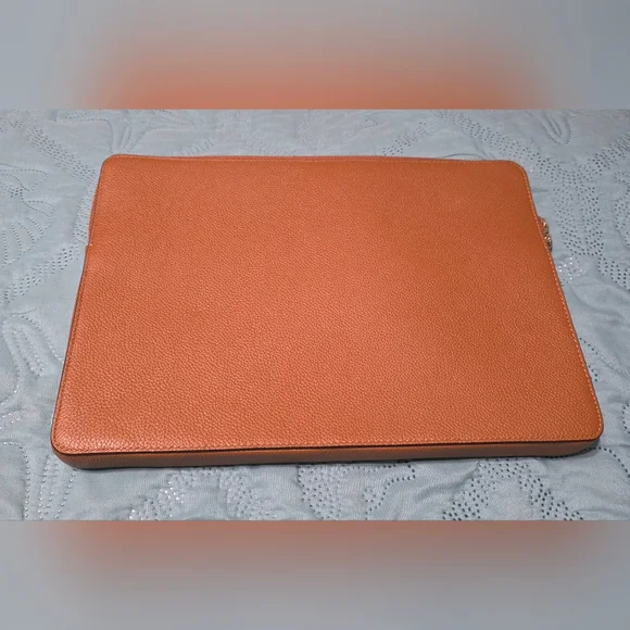 Kate Spade Brown Leather Ipad Pouch - Picture 2 of 6